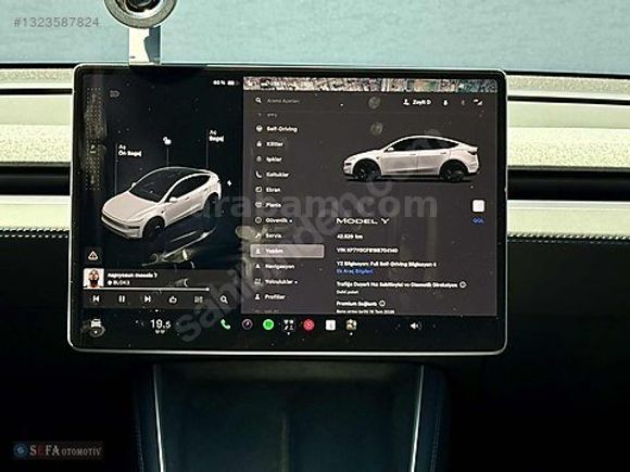 2025 MODEL Y JUNİPER OTOPİLOT+ISITMA+SOĞUTMA+360K+E.BGJ HATASIZ