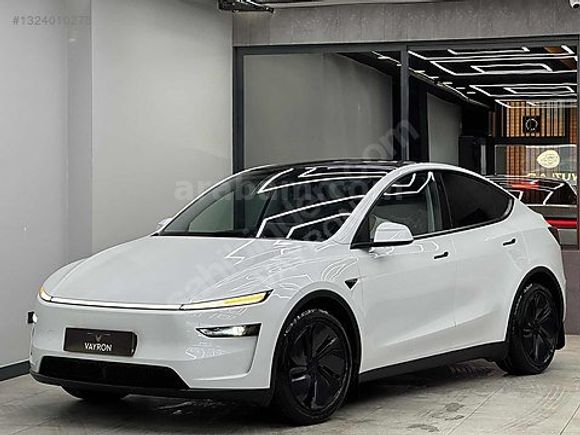 2025 TESLA RWD 6.001KM BEYAZ JUNİPER/CAM TAVAN/ARKA EKRAN/OTOPLT