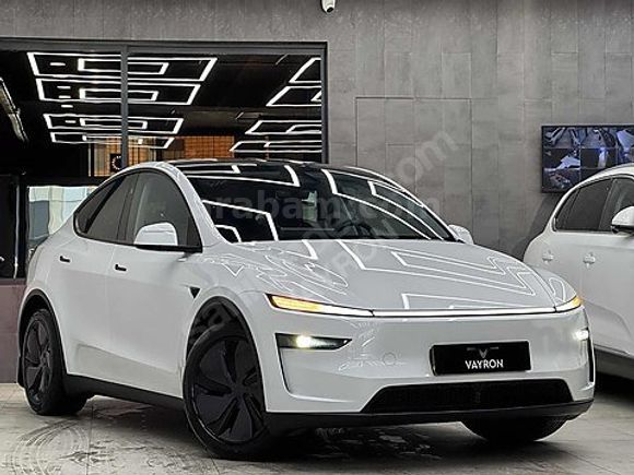 2025 TESLA RWD 6.001KM BEYAZ JUNİPER/CAM TAVAN/ARKA EKRAN/OTOPLT