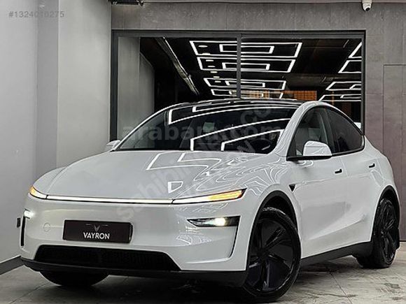 2025 TESLA RWD 6.001KM BEYAZ JUNİPER/CAM TAVAN/ARKA EKRAN/OTOPLT