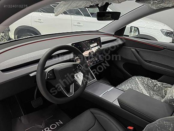 2025 TESLA RWD 6.001KM BEYAZ JUNİPER/CAM TAVAN/ARKA EKRAN/OTOPLT