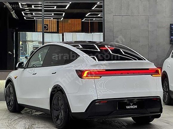 2025 TESLA RWD 6.001KM BEYAZ JUNİPER/CAM TAVAN/ARKA EKRAN/OTOPLT