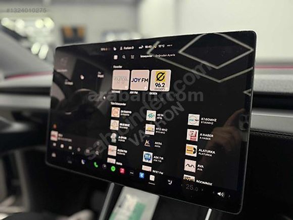 2025 TESLA RWD 6.001KM BEYAZ JUNİPER/CAM TAVAN/ARKA EKRAN/OTOPLT