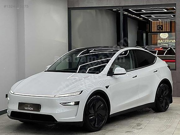 2025 TESLA RWD 6.001KM BEYAZ JUNİPER/CAM TAVAN/ARKA EKRAN/OTOPLT