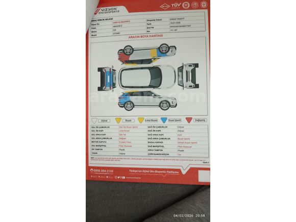 Sahibinden Kia Stonic 1.25 MPI Cool 2021 Model