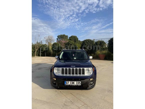 Sahibinden Jeep Renegade 1.6 MultiJet Limited 2015 Model Antalya 187.500 km Mavi (metalik)