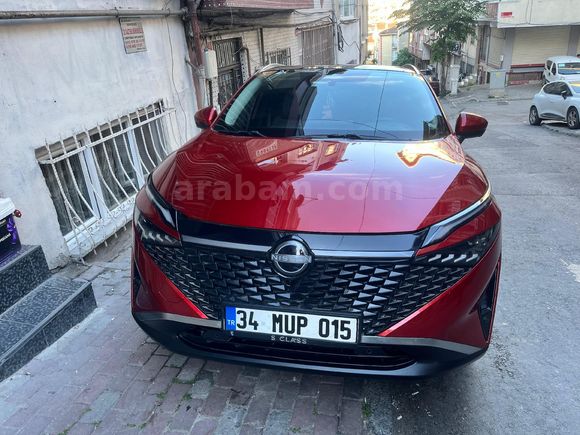 Sahibinden Nissan Qashqai 1.3 DIG-T Sky Pack 2024 Model  10000 km Kırmızı