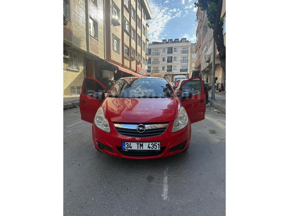 Sahibinden Opel Corsa 1.3 CDTI Enjoy 2008 Model  119.000 km Kırmızı