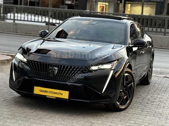 BOYASIZ//2023 PEUGEOT 408 GT//YEŞİL DİKİŞ İÇ DETAYLARI//43.000KM