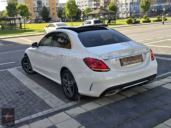 ÇİFT HAFZA ISTMA/CAMTAVAN/146BİNDE/2018 MERCEDES C200 4MATİC AMG