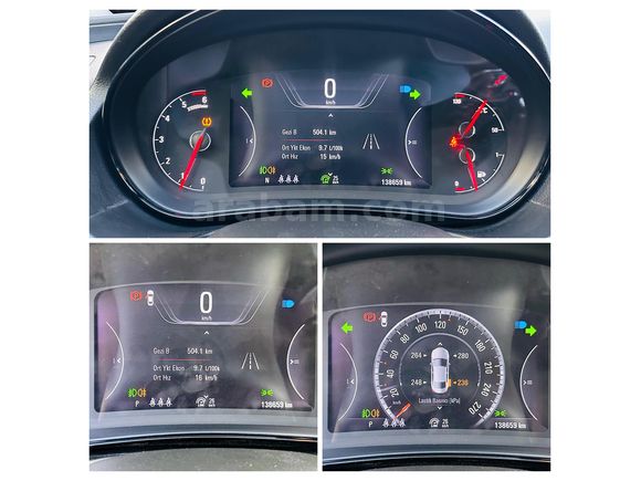 ÖNAL'DAN 2016 OPEL İNSİGNİA 1.6 CDTI COSMO DİZEL OTOMATİK