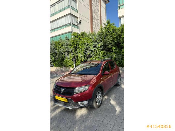 DACİA STEPWAY KIRMIZI 2013 MODEL 1.5 BLUEDCİ
