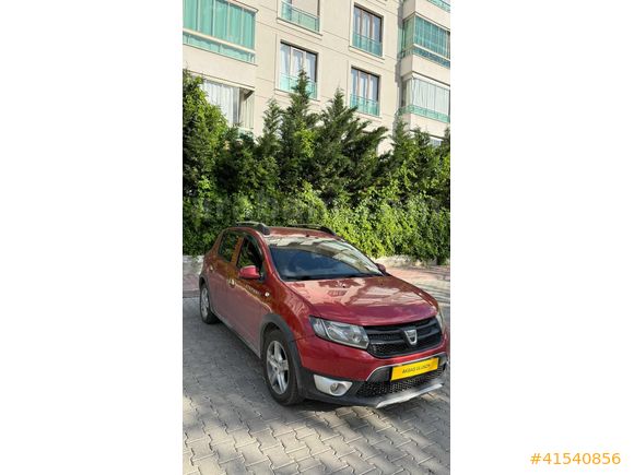 DACİA STEPWAY KIRMIZI 2013 MODEL 1.5 BLUEDCİ