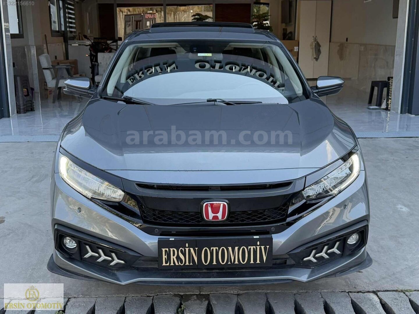Galeriden Honda Civic 1.6 Elegance 2021 Model İzmir 96.000 km Füme 3