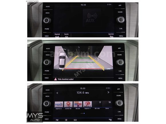 MYS AUTO'DAN 2017 VW PASSAT 1.6 TDİ DSG IMPRESSİON 157.000 KM