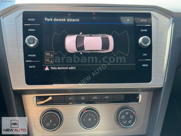 2019 PASSAT İMPRESSİON 1.6 TDI DSG "Start&Stop+E.Elfreni"