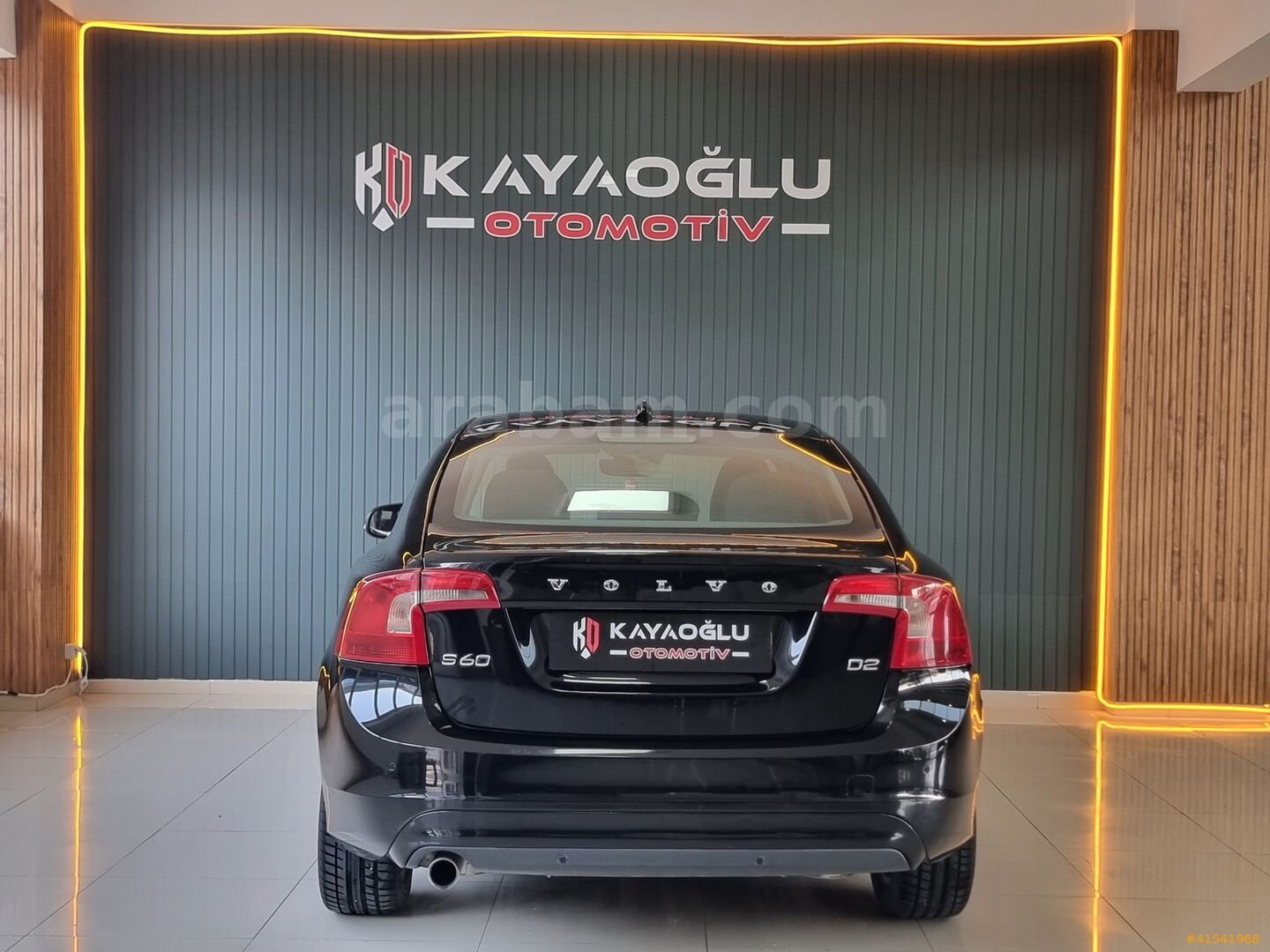 Galeriden Volvo S60 1.6 D 2015 Model Denizli 284.000 km Siyah 7