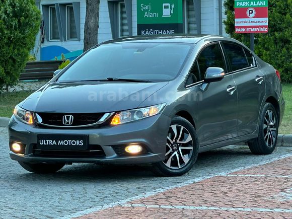 2014 CİVİC 1.6 ECO PREMİUM OTOMATİK LPG'Lİ 151.000 KM'DE