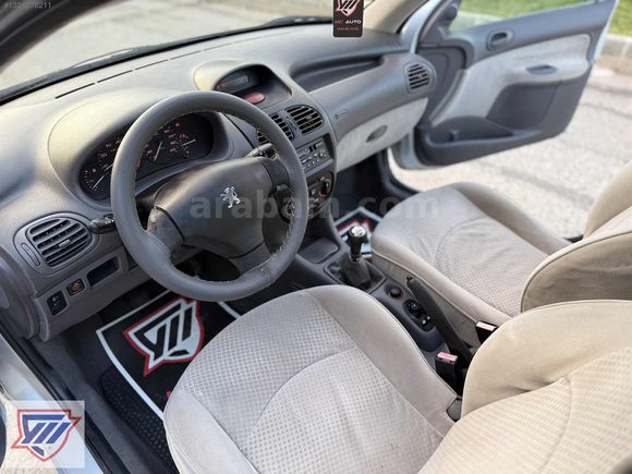 ÜSTAÇAR'LI PEUGEOT 206 XT 1.4 BENZİN 90 HP
