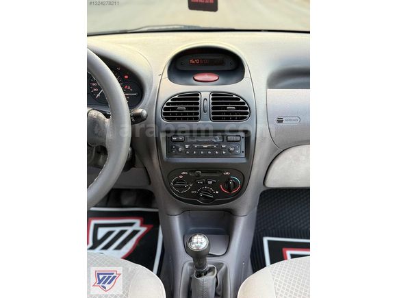 ÜSTAÇAR'LI PEUGEOT 206 XT 1.4 BENZİN 90 HP