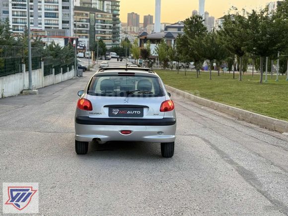 ÜSTAÇAR'LI PEUGEOT 206 XT 1.4 BENZİN 90 HP