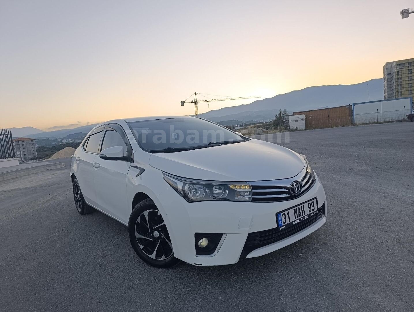 Galeriden Toyota Corolla 1.4 D-4D Touch 2016 Model Hatay 183.000 km Beyaz 3