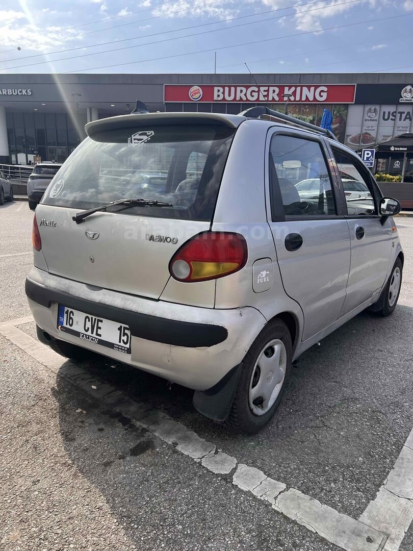 Sahibinden Daewoo Matiz 0.8 SE 2002 Model Bursa 165.000 km Gri 4
