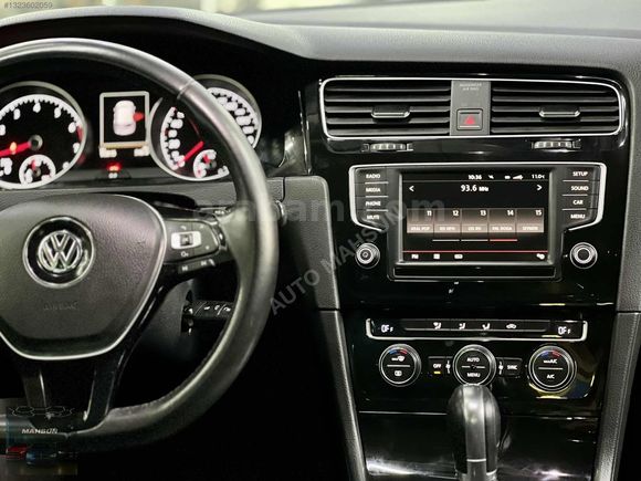 2015 SERVİS BAKIMLI VW GOLF 1.4 TSi HİGHLİNE 95.ooo KM'de