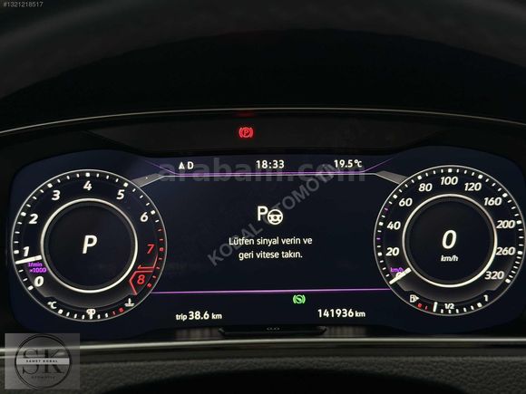 ÖZEL SİPARİŞ TÜRKİYE'DE TEK GOLF 1.4 TSİ ORJ 7.5 İS20 SETUP