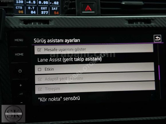 ÖZEL SİPARİŞ TÜRKİYE'DE TEK GOLF 1.4 TSİ ORJ 7.5 İS20 SETUP