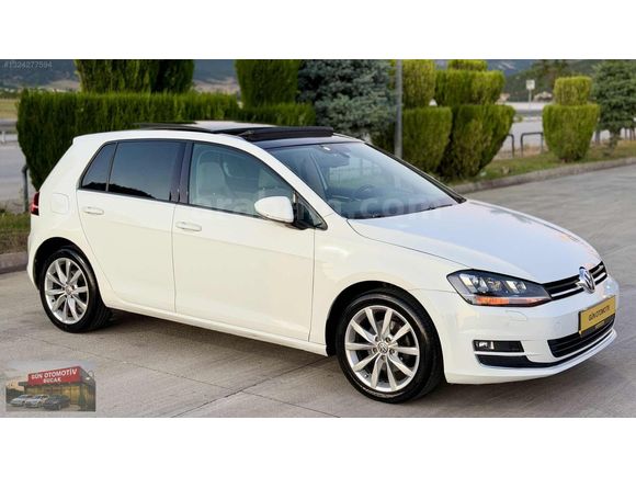 2016 VW GOLF/7 HATASIZZ DSG OTOMATİK CAM TAVAN LED K.AYNA 104,KM
