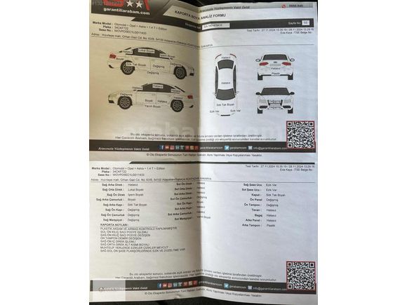 Galeriden Opel Astra 1.4 T Edition Plus 2019 Model Sakarya 69.000