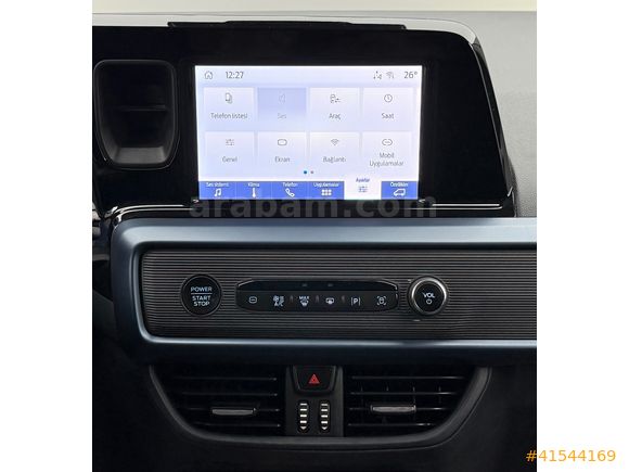 2024 FORD COURIER ACTIVE+HAYALET+ISITMA+K.ŞARJ+ŞRT TKP+17 JANT+