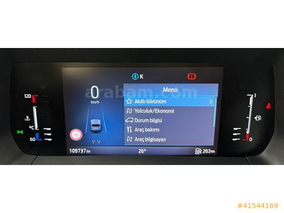 2024 FORD COURIER ACTIVE+HAYALET+ISITMA+K.ŞARJ+ŞRT TKP+17 JANT+