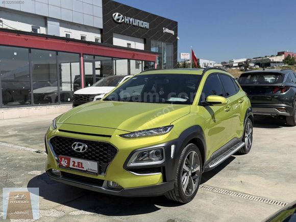 ALTINSOY HYUNDAİ'DEN BOYASIZ 2019 KONA 1.6 CRDI ELİTE SMART LİME