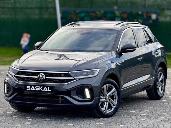 2023 VW T-ROC 1.5 TSİ R LİNE 34.oooKM ÇİFT RENK CAM TAVAN