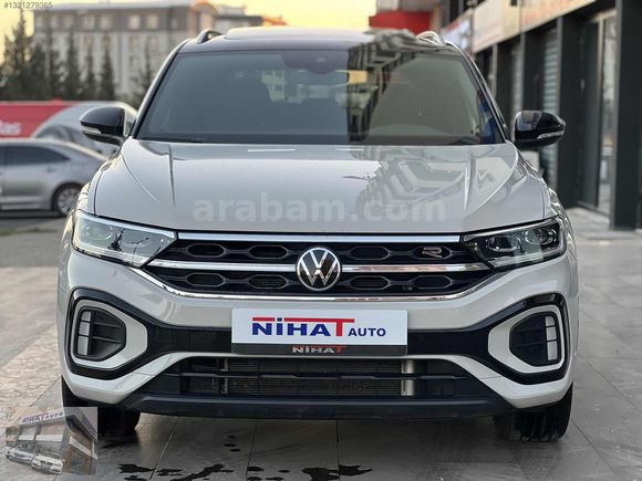 2023 T-ROC R-LİNE 19.000KM CAM.TVN ISITMA ÇİFT RENK BOYASIZ HATA