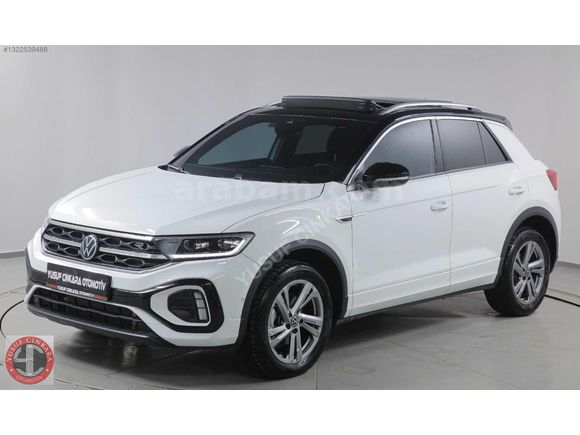2025 VOLKSWAGEN T-ROC 1.5 TSİ R-LİNE İLK SAH. YET. SRVS BAKMLI