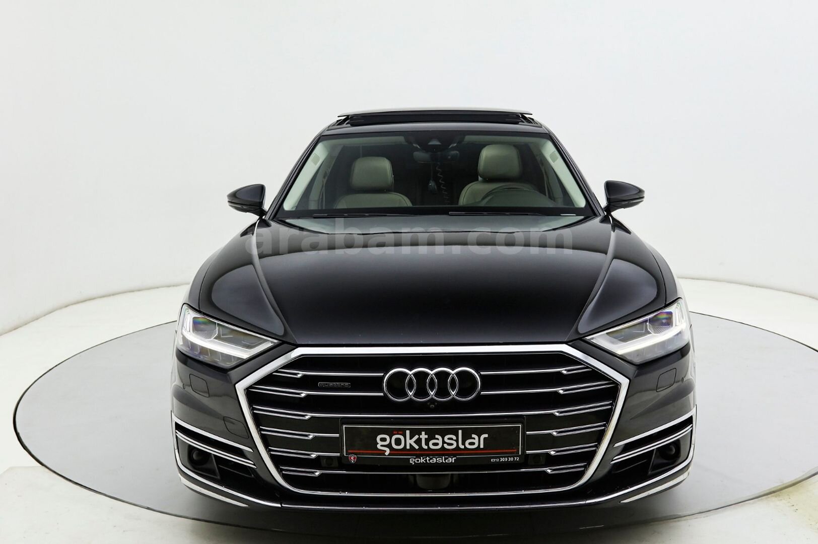 Galeriden Audi A8 50 TDI Quattro Long 2018 Model Ankara 97.000 km Siyah 2