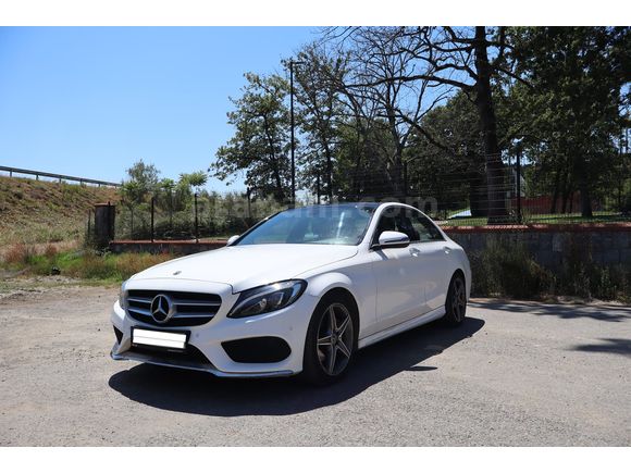 Sahibinden Mercedes - Benz C 180 AMG 9G-Tronic 2017 Model  270.000 km Beyaz