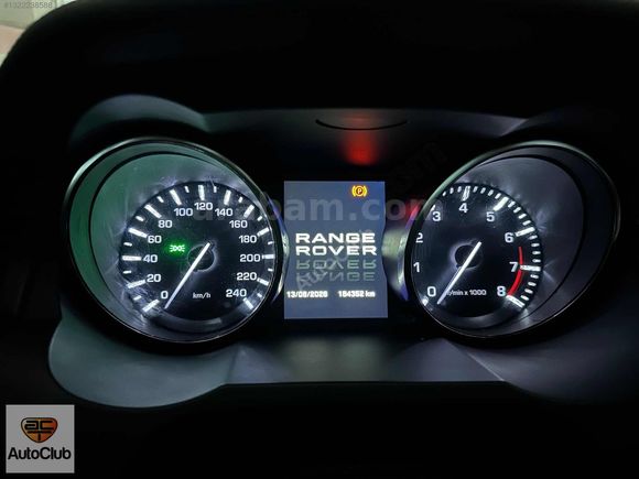 Range Rover Evoque 240 hp 4x4 185.000 km 1 Parça Lokal Boya