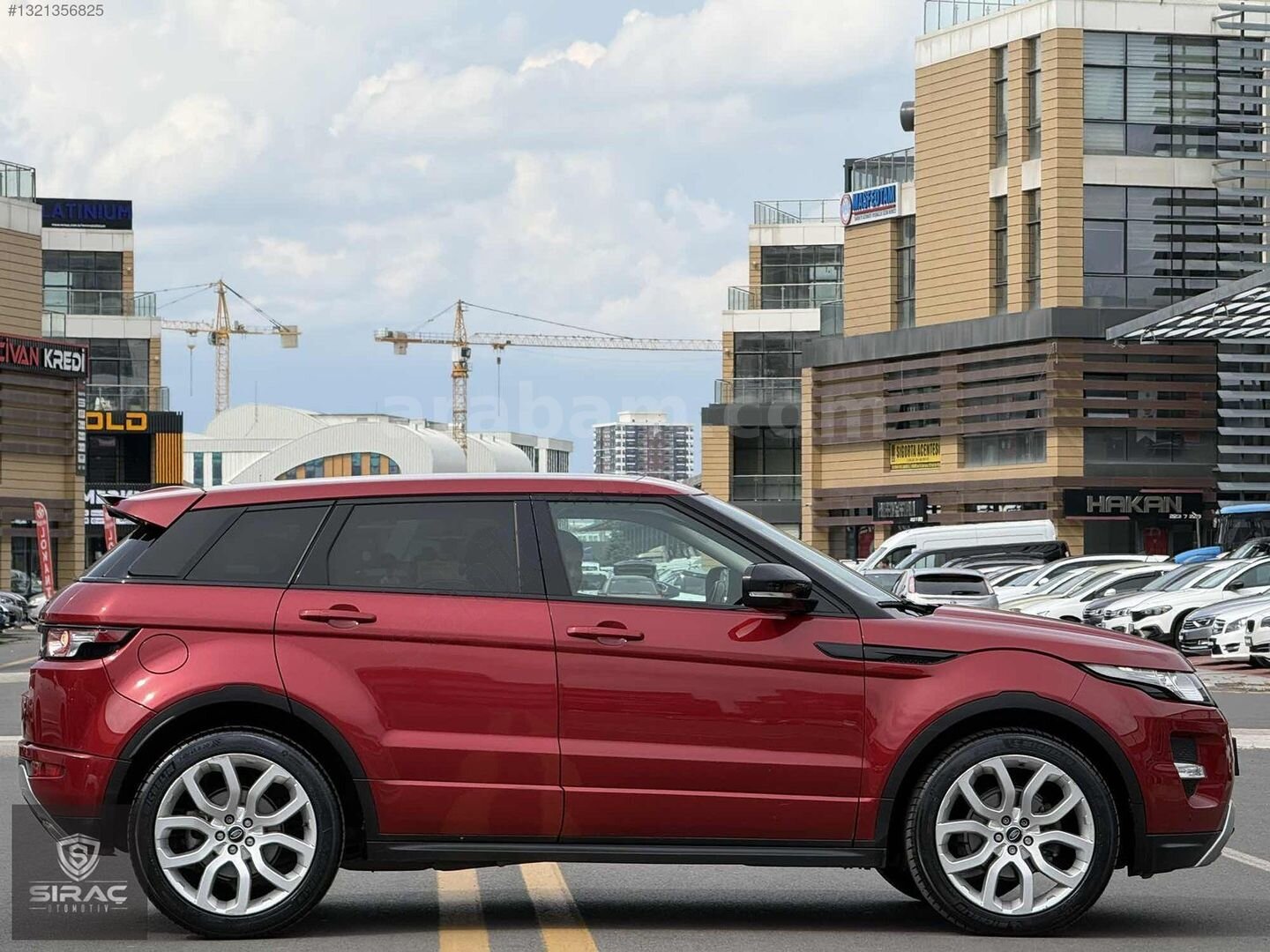 Galeriden Land Rover Range Evoque 2.0 Si4 Dynamic 2012 Model Ankara 129.000 km Bordo 4