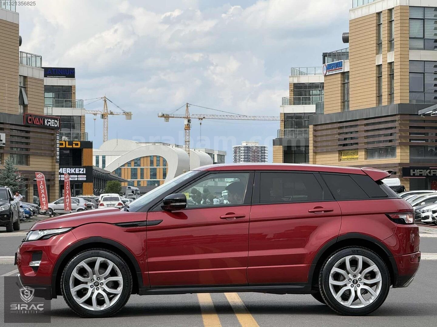 Galeriden Land Rover Range Evoque 2.0 Si4 Dynamic 2012 Model Ankara 129.000 km Bordo 7