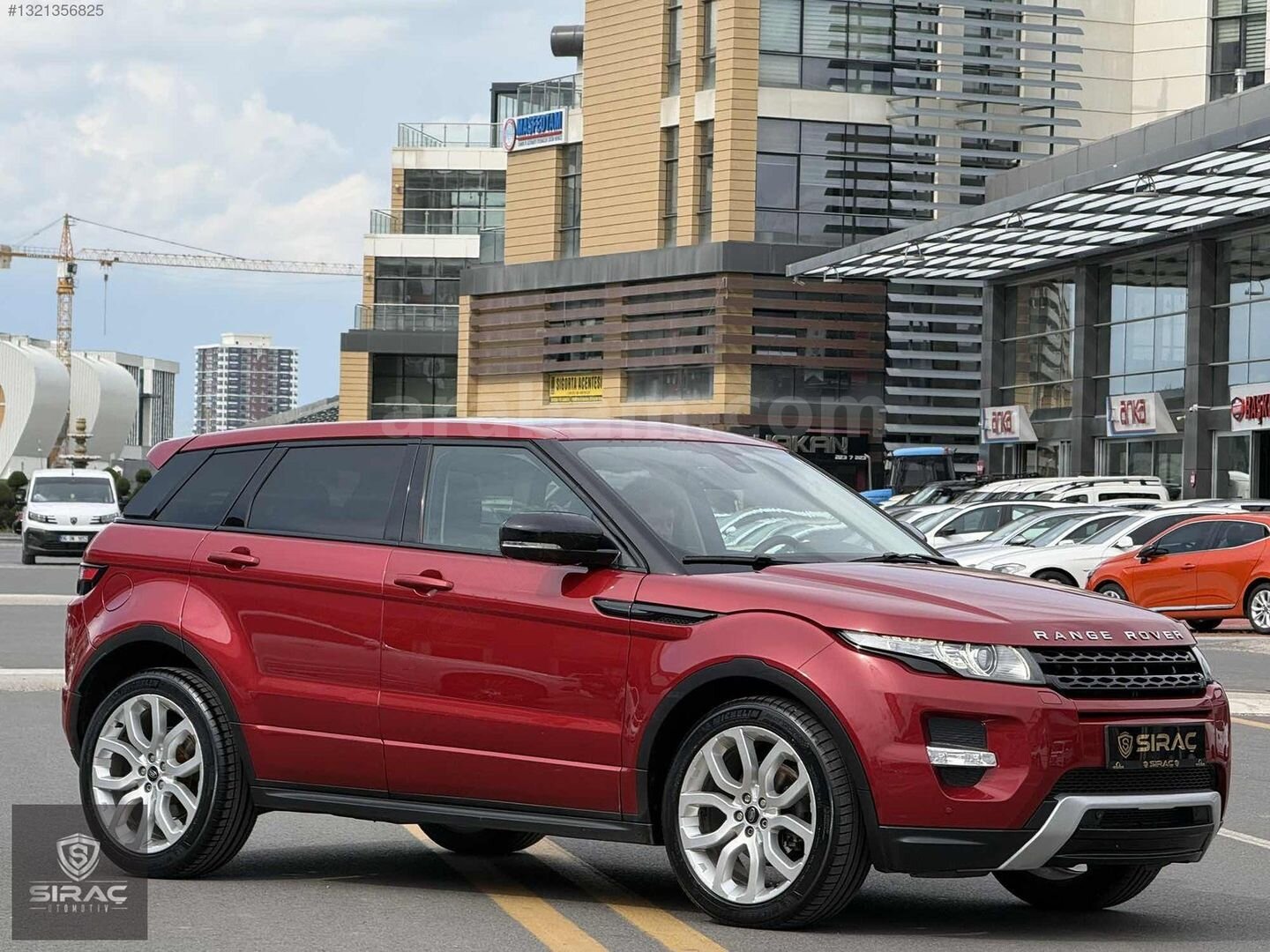 Galeriden Land Rover Range Evoque 2.0 Si4 Dynamic 2012 Model Ankara 129.000 km Bordo 3