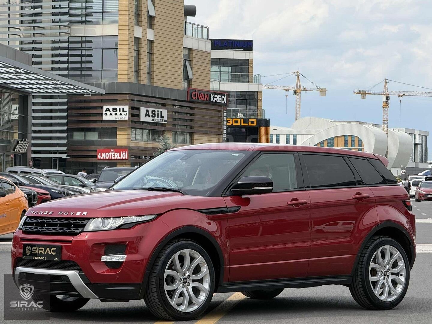 Galeriden Land Rover Range Evoque 2.0 Si4 Dynamic 2012 Model Ankara 129.000 km Bordo 6