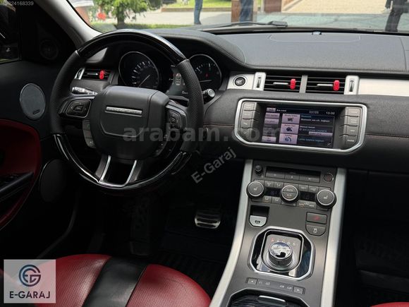 EGARAJ | 2013 RANGE ROVER EVOQUE MERİDİAN KIRMIZI SPOR KOLTUK