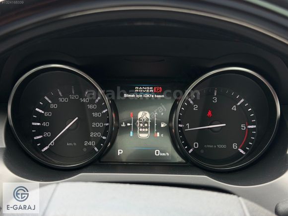EGARAJ | 2013 RANGE ROVER EVOQUE MERİDİAN KIRMIZI SPOR KOLTUK