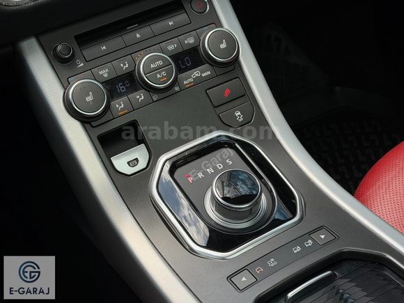 EGARAJ | 2013 RANGE ROVER EVOQUE MERİDİAN KIRMIZI SPOR KOLTUK