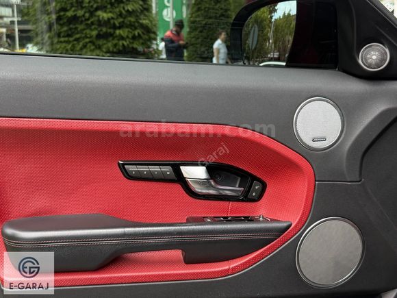 EGARAJ | 2013 RANGE ROVER EVOQUE MERİDİAN KIRMIZI SPOR KOLTUK