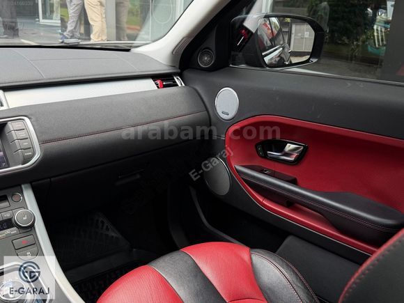 EGARAJ | 2013 RANGE ROVER EVOQUE MERİDİAN KIRMIZI SPOR KOLTUK